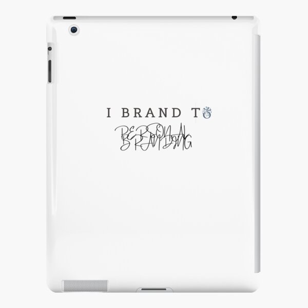 I BRAND TO PERSONAL BRANDING iPad Snap Case