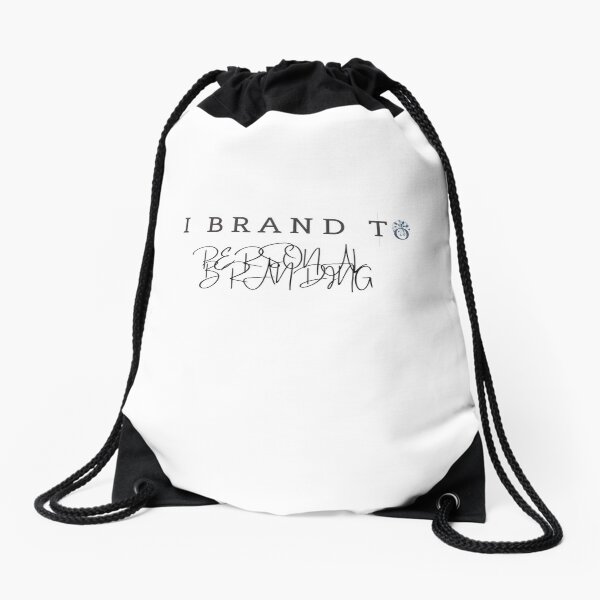 I BRAND TO PERSONAL BRANDING Drawstring Bag