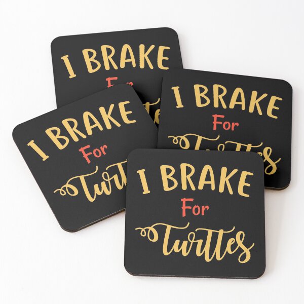 Item preview, I Brake For Turtles designed and sold by mteehut.