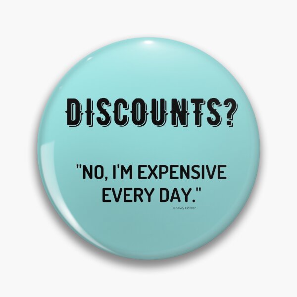 Item preview, Discounts? Funny Pricing-Bidding Housekeeping Cleaning Lady Gifts designed and sold by SavvyCleaner.