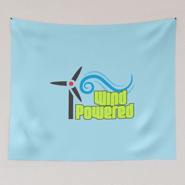 Item preview, Wind Powered designed and sold by PromoteProgress.