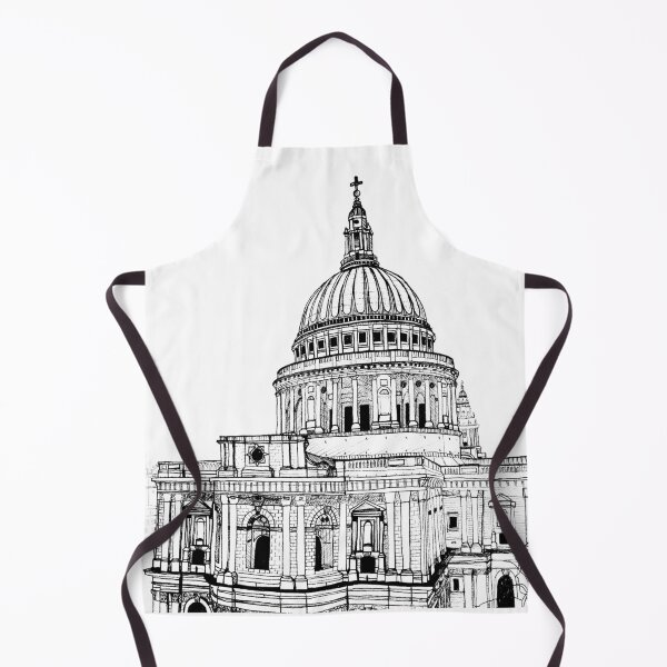 Item preview, St Pauls Cathedral London Illustration designed and sold by Anna-Moncur.