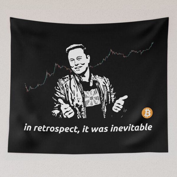 Item preview, Elon Musk likes bitcoin designed and sold by PremiumCrypto.