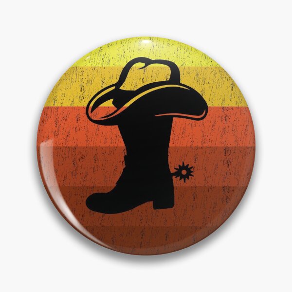 Item preview, Retro Cowboy Hat and Cowboy Boot designed and sold by Soumita.