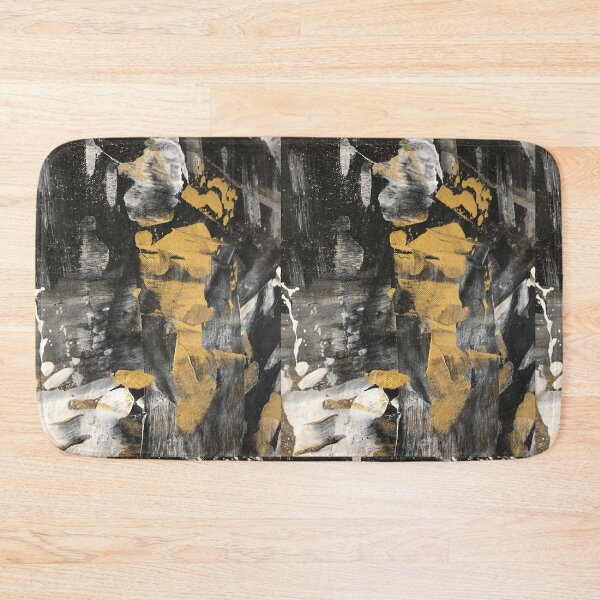 Item preview, Black White Metallic Gold  Abstract Painting    designed and sold by Jesseika75.