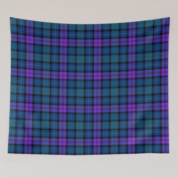 Item preview, Campbell of Argyll Tartan | Wild Highland Heather | Cute Purple and Blue designed and sold by cutetartanshop.