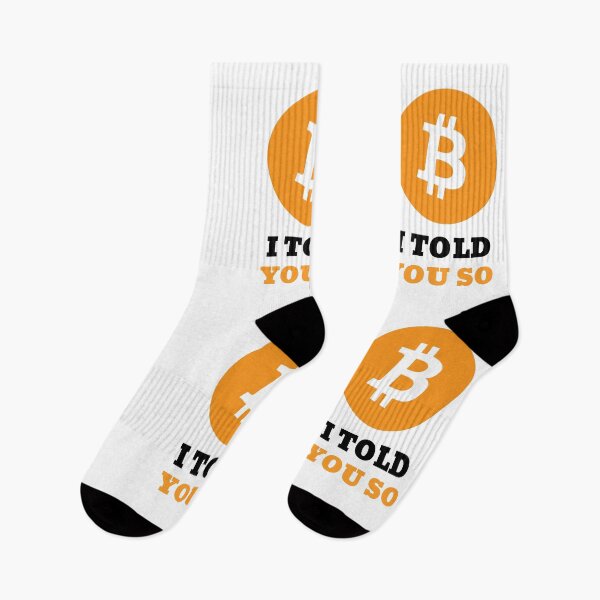 Item preview, Bitcoin I Told You So - Black Text designed and sold by VvdVenDesign.
