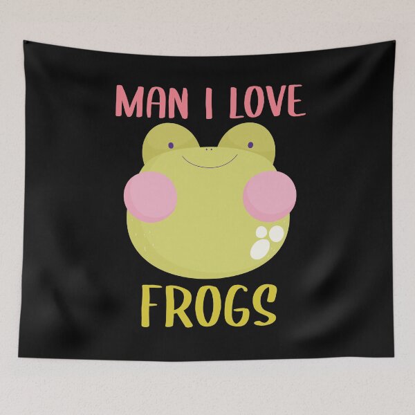 Item preview, Man I love Frogs designed and sold by FoxShop.