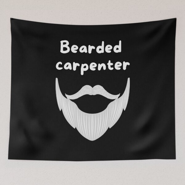 Item preview, Bearded carpenter designed and sold by MargheritaLidia.