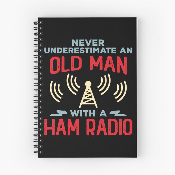 Item preview, Never Underestimate an Old Man with a Ham Radio designed and sold by wingstar.