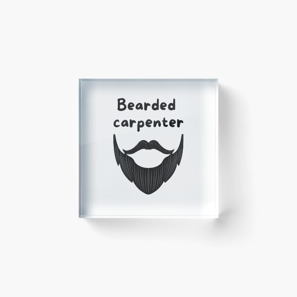 Item preview, Bearded carpenter designed and sold by MargheritaLidia.