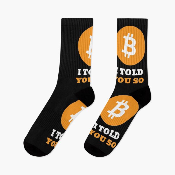 Item preview, Bitcoin I Told You So - White Text designed and sold by VvdVenDesign.