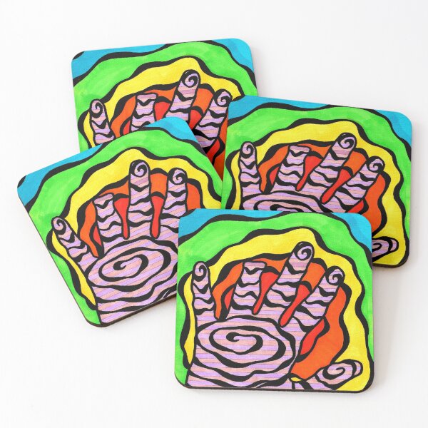 Item preview, Rainbow Lined Hand designed and sold by Art-Aitch.