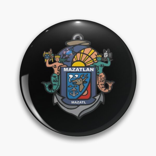 Item preview, Mazatlán flag coat of arms designed and sold by mikoala50.
