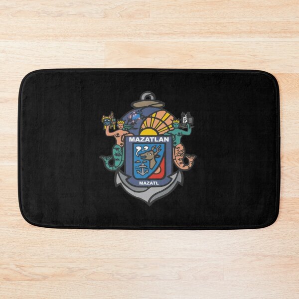 Item preview, Mazatlán flag coat of arms designed and sold by mikoala50.