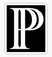 Band logo P design Sticker