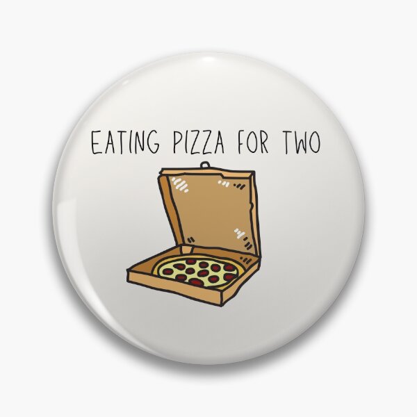 Item preview, Eating Pizza For Two | Pizza Box designed and sold by casualism.