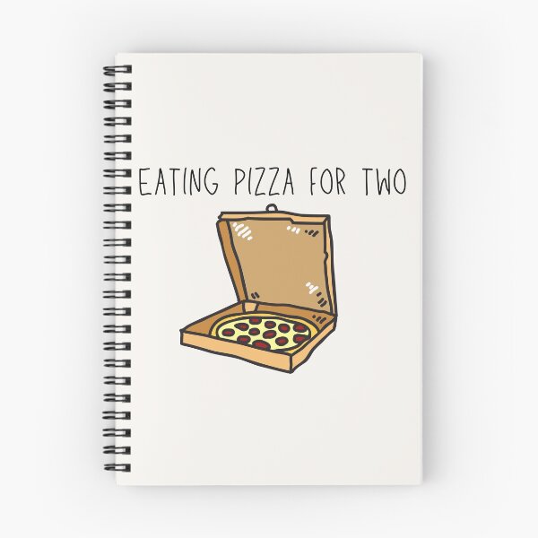 Item preview, Eating Pizza For Two | Pizza Box designed and sold by casualism.