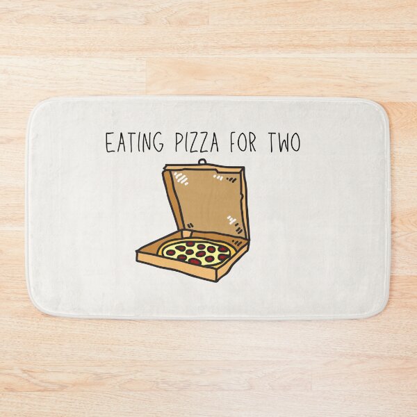 Item preview, Eating Pizza For Two | Pizza Box designed and sold by casualism.
