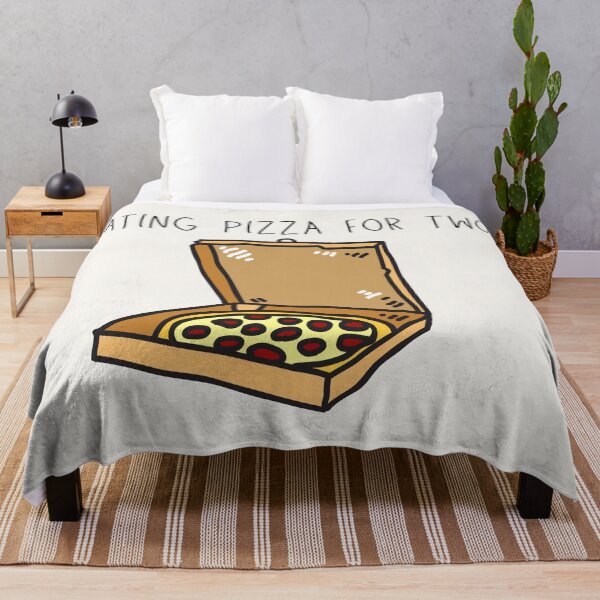 Item preview, Eating Pizza For Two | Pizza Box designed and sold by casualism.