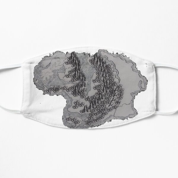 This is my first fantasy map Flat Mask