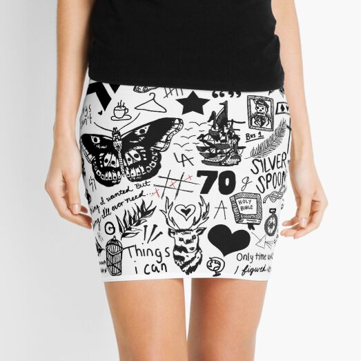 Tattoos Updated (2015) Mini Skirt