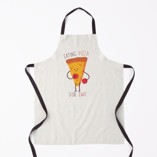 Item preview, Eating Pizza For Two | Smiley Pizza Slice designed and sold by casualism.
