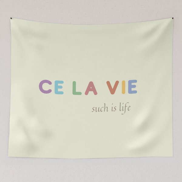 Item preview, ce la vie designed and sold by momilon.