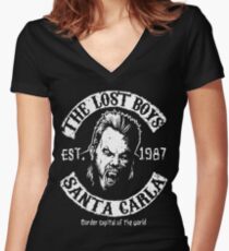 The Lost Boys Motorcycle Club Women's Fitted V-Neck T-Shirt