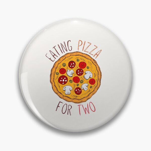 Item preview, Eating Pizza For Two | Full Sized Pizza designed and sold by casualism.