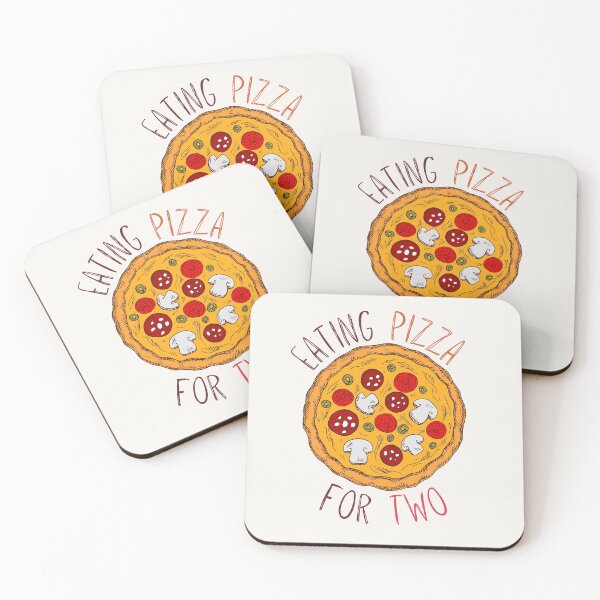 Item preview, Eating Pizza For Two | Full Sized Pizza designed and sold by casualism.