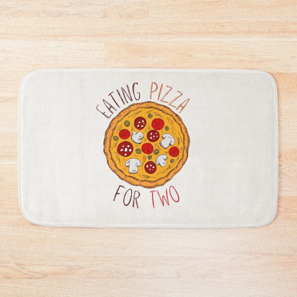 Item preview, Eating Pizza For Two | Full Sized Pizza designed and sold by casualism.