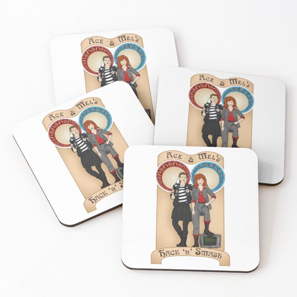 Item preview, Ace and Mel's Hack 'n' Smash designed and sold by eljayearthgirl.