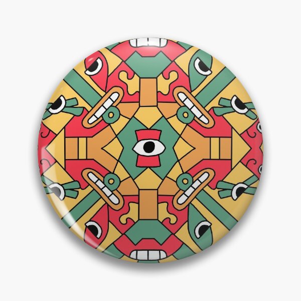 Item preview, Aztec codex borgia Xochipilli kaleidoscope (colour) designed and sold by Quetzalcoatlia.