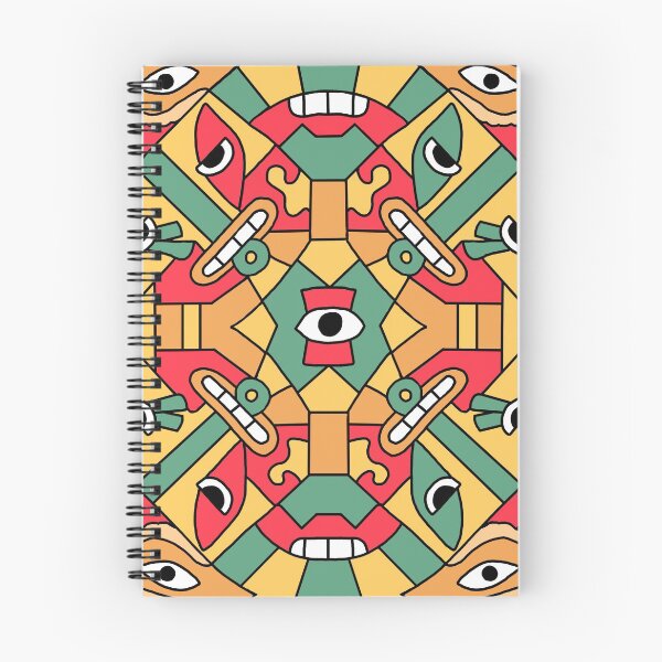 Item preview, Aztec codex borgia Xochipilli kaleidoscope (colour) designed and sold by Quetzalcoatlia.