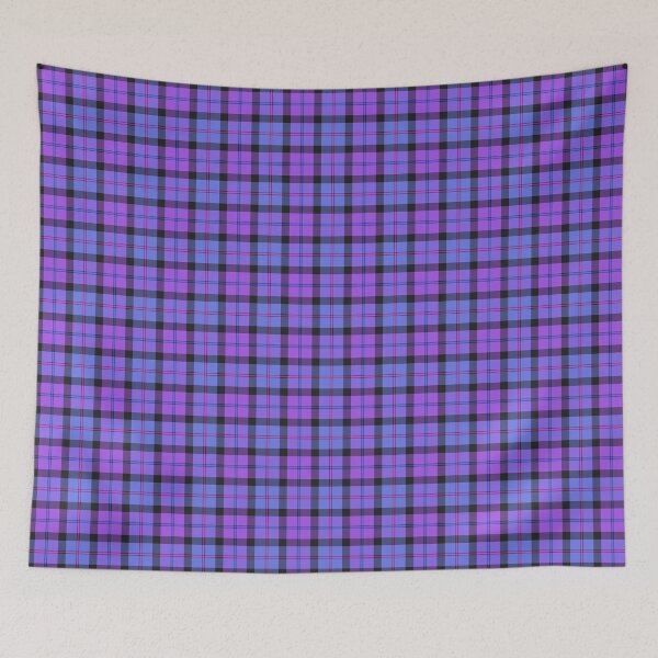 Item preview, Campbell | Wild Candy | Cute Purple and Blue Plaid designed and sold by cutetartanshop.