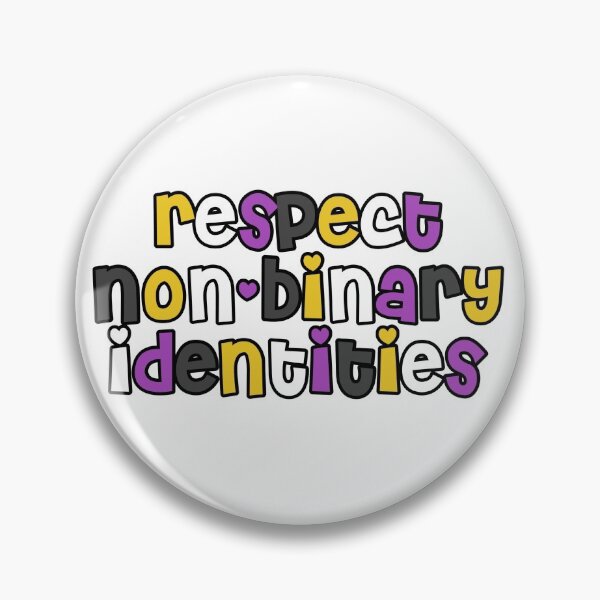 Item preview, respect non-binary identities  designed and sold by sophiesversion.