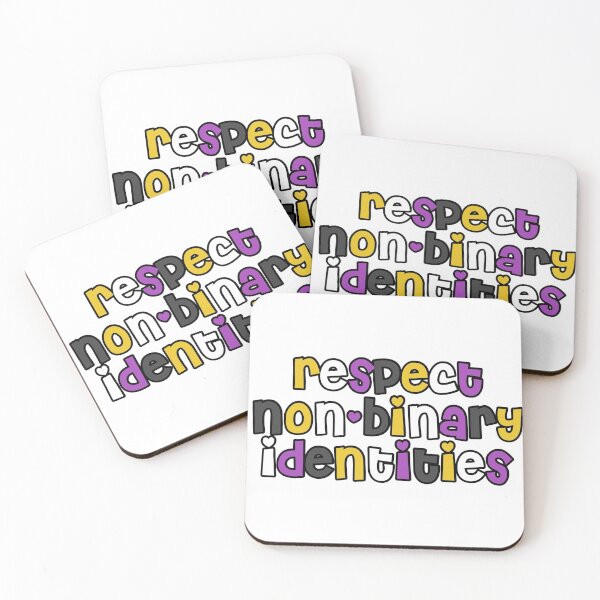 Item preview, respect non-binary identities  designed and sold by sophiesversion.
