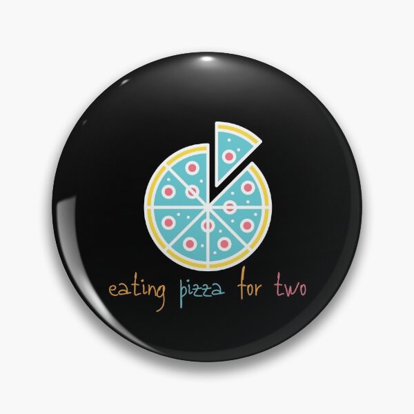 Item preview, Eating Pizza For Two | Pastel Minimalist Aesthetics designed and sold by casualism.
