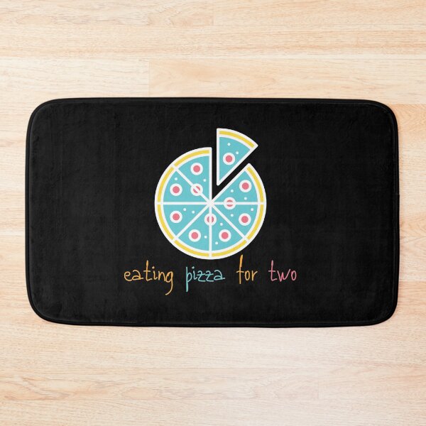 Item preview, Eating Pizza For Two | Pastel Minimalist Aesthetics designed and sold by casualism.