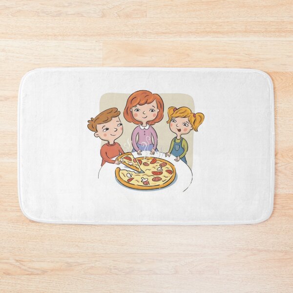 Item preview, eating pizza for two designed and sold by Sameh Messaoudi.