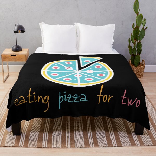 Item preview, Eating Pizza For Two | Pastel Minimalist Aesthetics designed and sold by casualism.