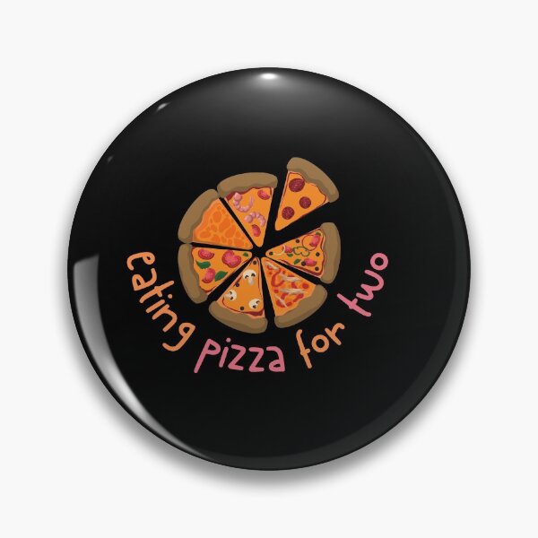 Item preview, Eating Pizza For Two | Different Flavoured Pizza designed and sold by casualism.
