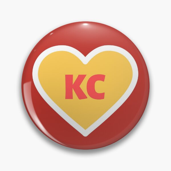 Item preview, I Love Kansas City Heart KC Football designed and sold by hibamouafak.