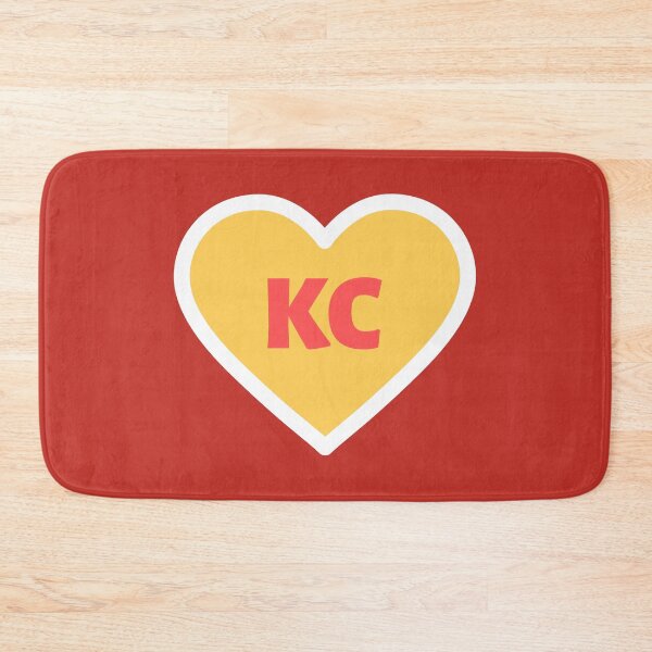 Item preview, I Love Kansas City Heart KC Football designed and sold by hibamouafak.
