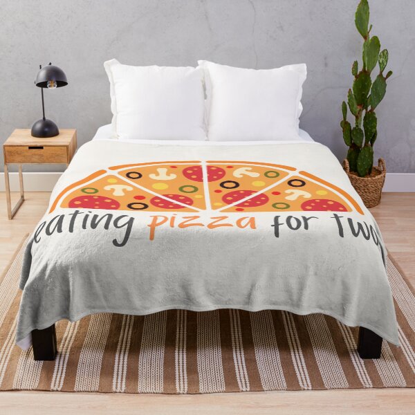 Item preview, Eating Pizza For Two | Halfed Pizza designed and sold by casualism.