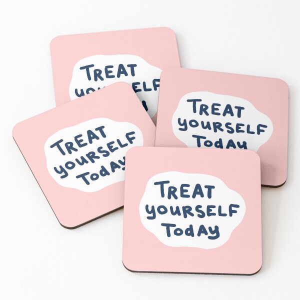 Item preview, Treat Yourself - Daily Reminder designed and sold by warmfuzzylogic.