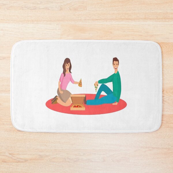 Item preview, eating pizza for two designed and sold by Sameh Messaoudi.