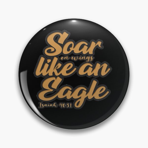 Item preview, Bible verse Isaiah 40:31 Soar like an eagle. designed and sold by jassyclassy.