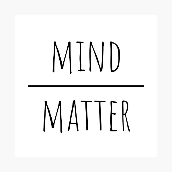 Item preview, Mind Over Matter designed and sold by Kindology.